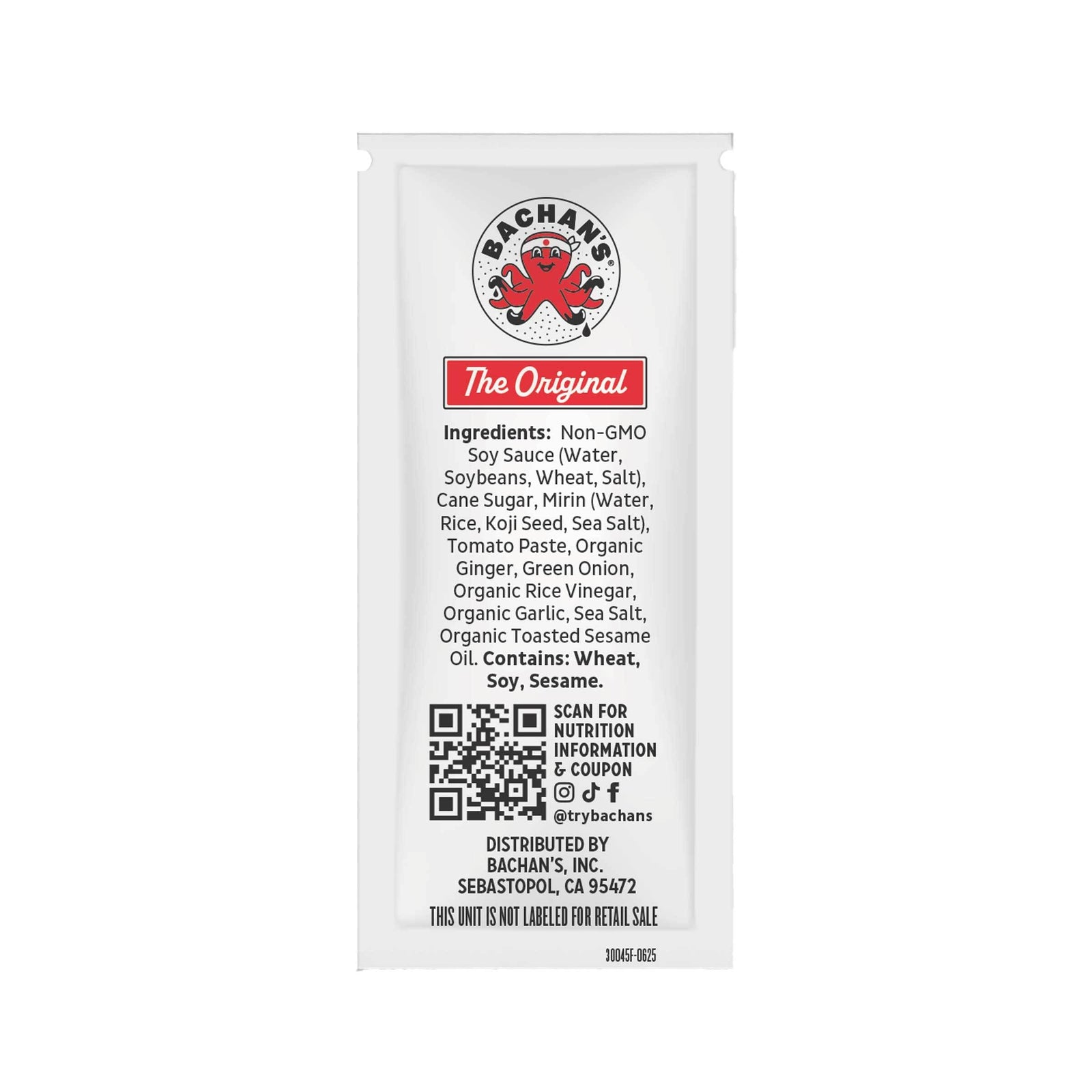 The Original Japanese BBQ Sauce, .35oz - Opal Loft Sauce Discovery